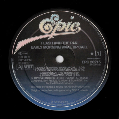 Flash And The Pan – Early Morning Wake Up Call