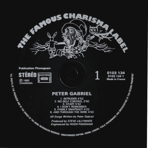 Peter Gabriel – Peter Gabriel