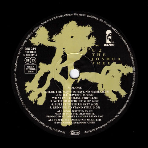 U2 – The Joshua Tree