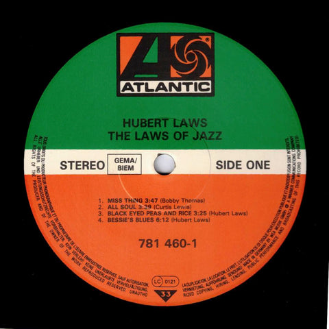 Hubert Laws – The Laws Of Jazz