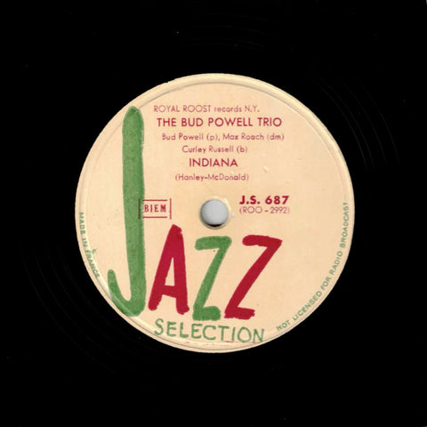 The Bud Powell Trio – Indiana / Everything Happens To Me
