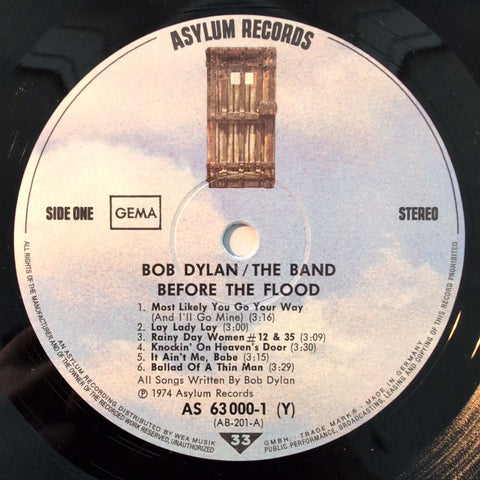 Bob Dylan/The Band – Before The Flood (Live)