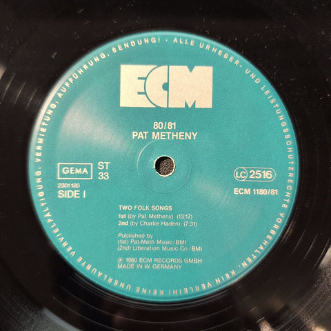 Pat Metheny, Charlie Haden, Jack DeJohnette, Dewey Redman, Mike Brecker – 80/81