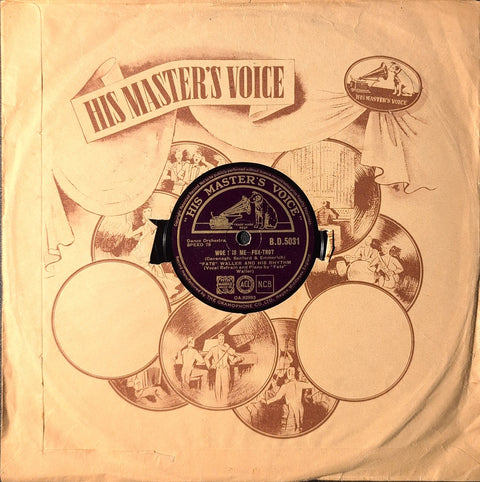 "Fats" Waller And His Rhythm – I'm Gonna Sit Right Down And Write Myself A Letter / Woe ! Is Me