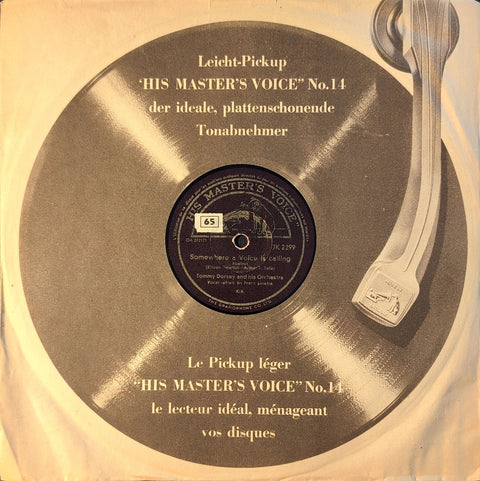 Tommy Dorsey And His Orchestra – Somewhere A Voice Is Calling (mit Frank Sinatra) / Well, Git It!
