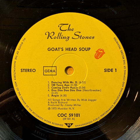 The Rolling Stones – Goat's Head Soup