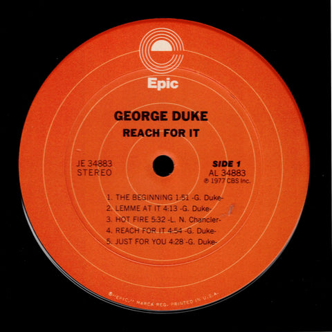 George Duke – Reach For It