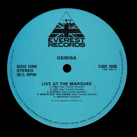 Osibisa – Live At The Marquee