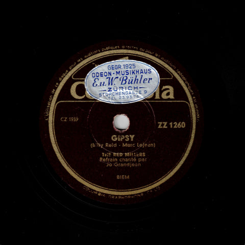 The Red Millers & Jo Grandjean  – Gipsy / Brise De Mai