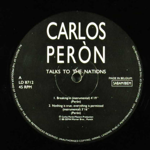 Carlos Peron Talks To The Nations