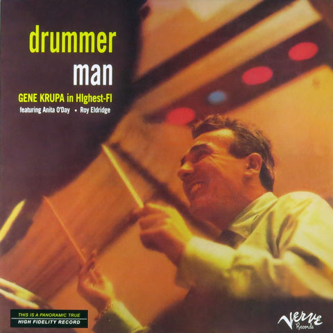 Drummer Man Gene Krupa In HIghest-FI