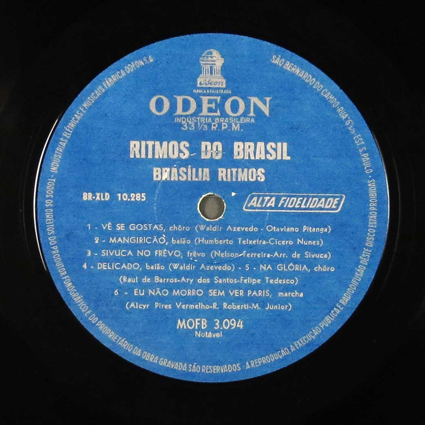 Brasilia Ritmos - Rítmos Do Brasil