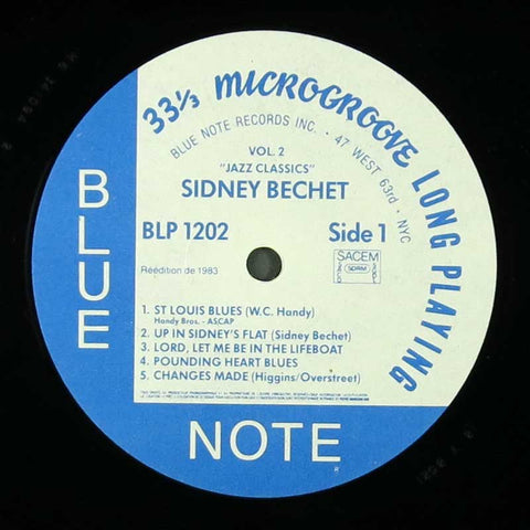 Sidney Bechet Jazz Classics Vol. 2 - 1983er-Ausgabe