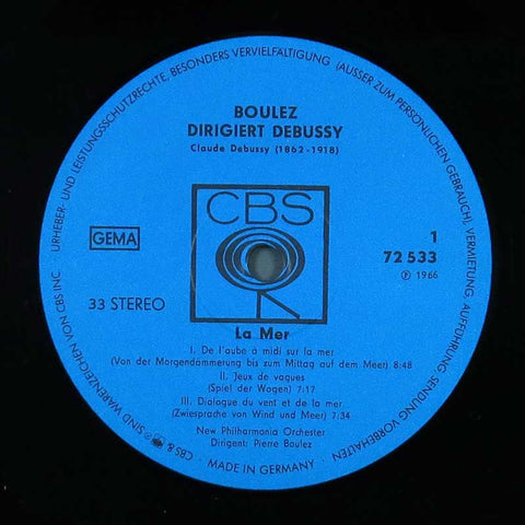 Boulez dirigiert Debussy