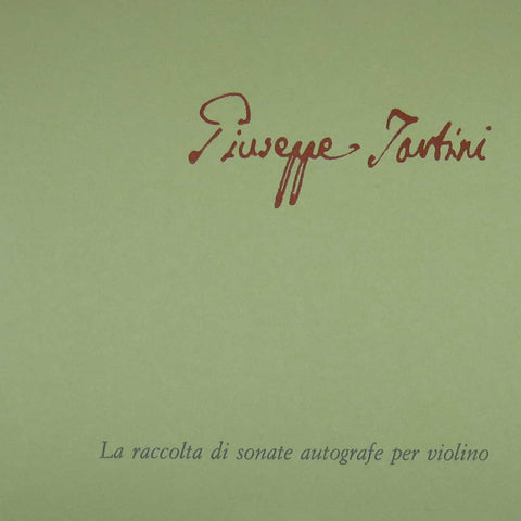 Giuseppe Tartini - Faksimile Sonate per Violino