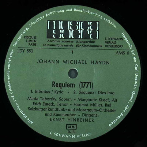 Johann Michael Haydn - Requiem