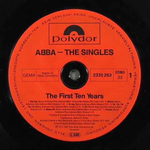 The Singles (The First Ten Years)