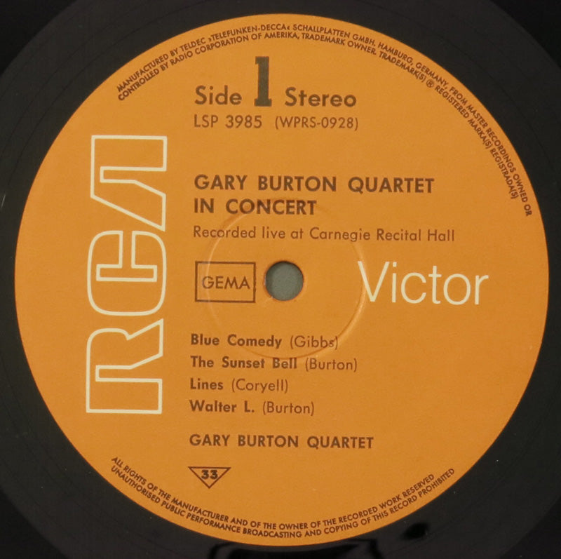 Gary Burton Quartet in Concert