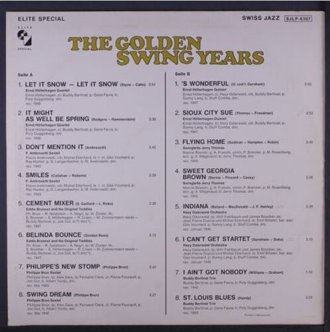 The Golden Swing Years