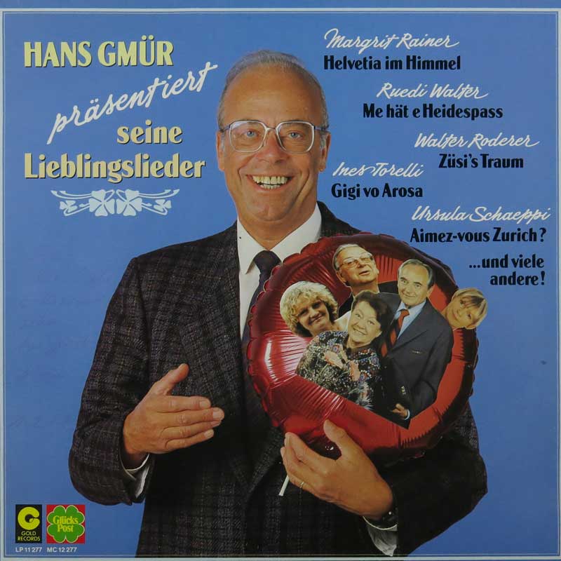 Hans Gmür präsentiert seine Lieblingslieder
