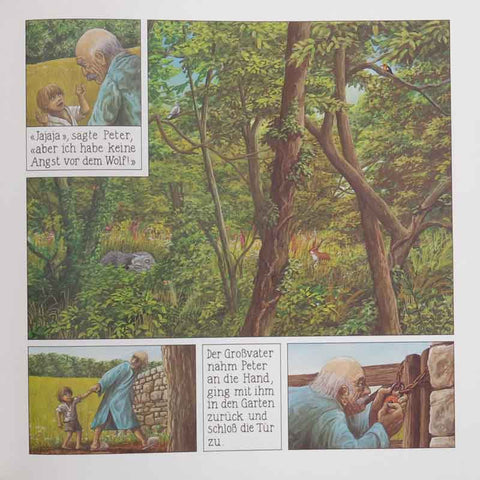 Prokofieff - Peter und der Wolf (Bilderbuch mit LP)