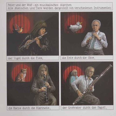 Prokofieff - Peter und der Wolf (Bilderbuch mit LP)