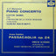 Marescotti - Piano Concerto / Schibler - Passacaglia