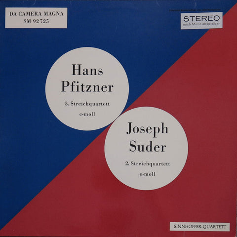 Pfitzner / Suder - Streichquartette